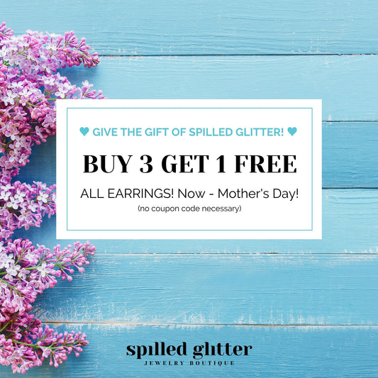 Mother's Day Earring Buy 3 Get 1 Free Sale