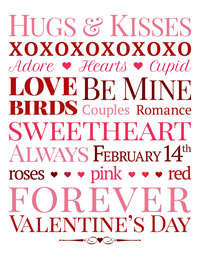Valentines Day Printables – Spilled Glitter, LLC