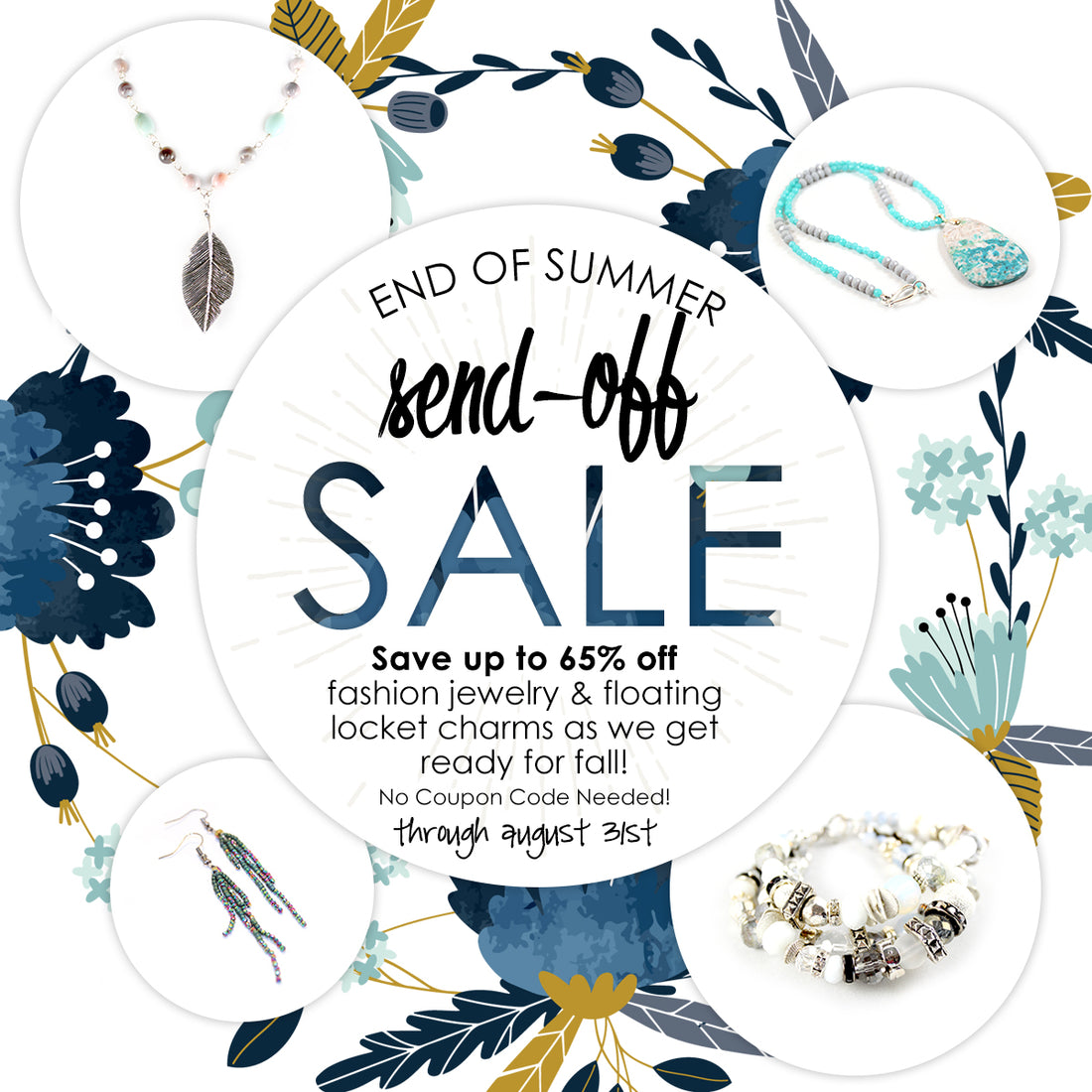 End of Summer Jewelry Clearance Sale