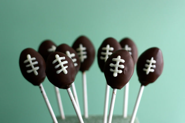 Football Cake Pops