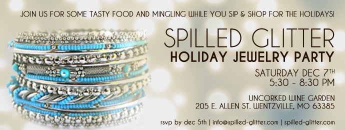 2013 Spilled Glitter Holiday Jewelry Party
