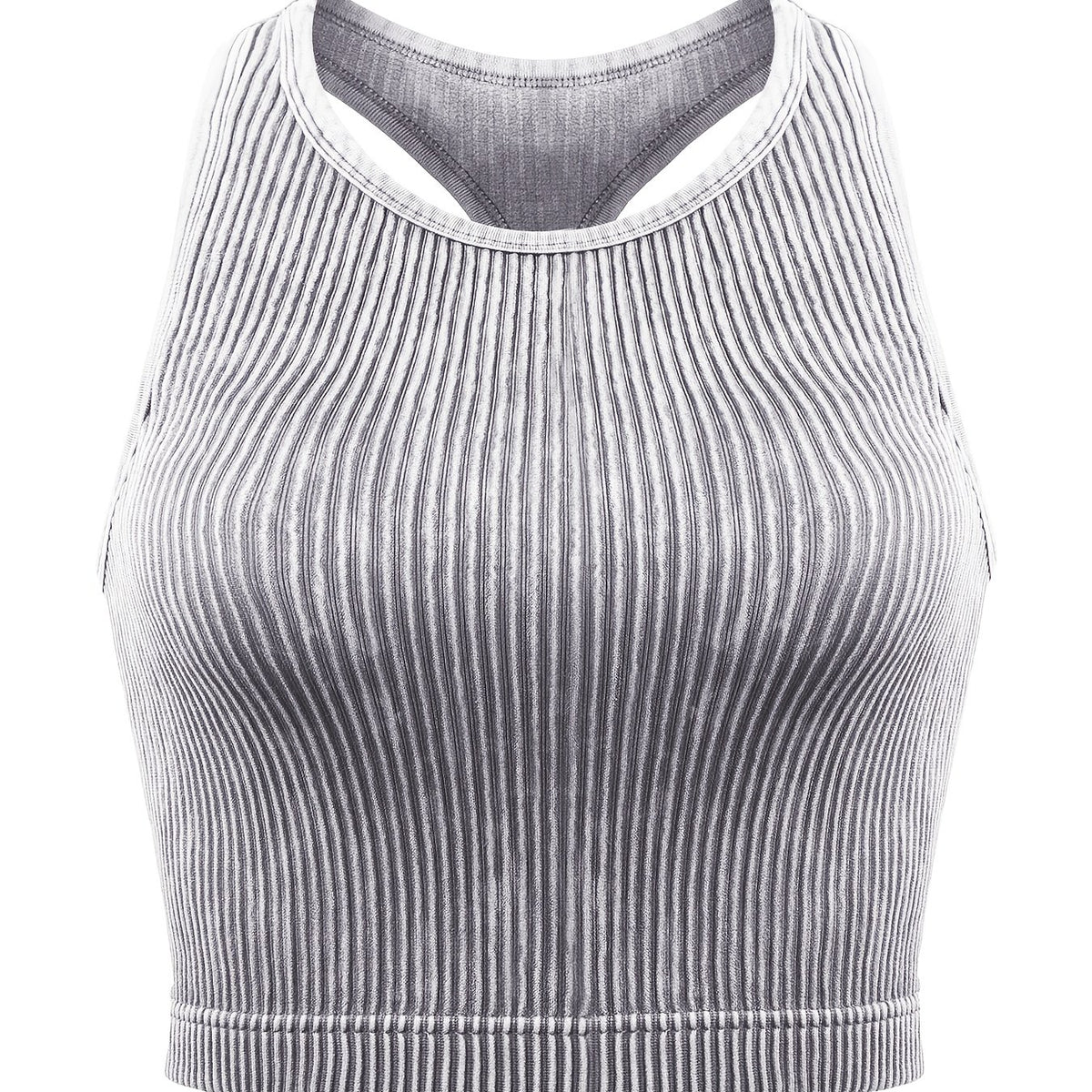 Vintage Washed Ribbed Belly Tank