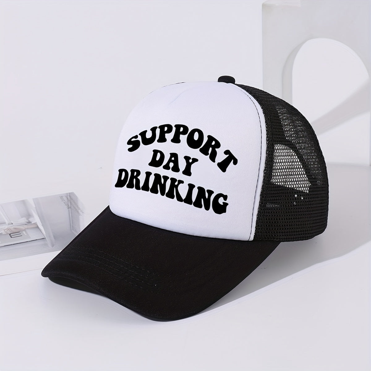 Support Day Drinking Trucker Hat