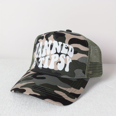 Tanned & Tipsy Trucker Hat