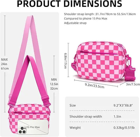Checkmate Mini Crossbody