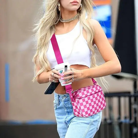 Checkmate Mini Crossbody
