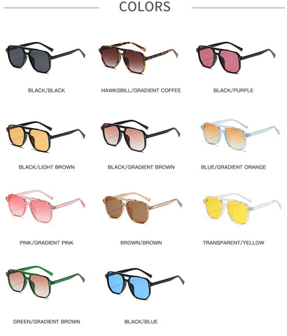 Retro Rebel Oversized Aviators