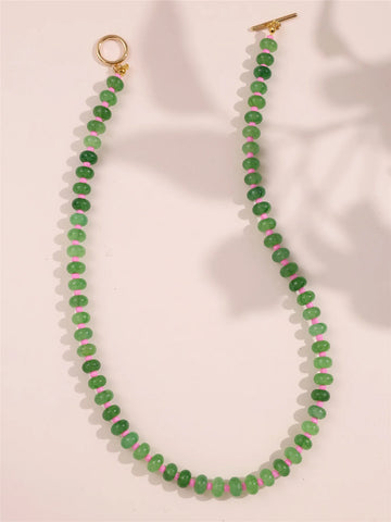 Confetti Bead Strand Necklace