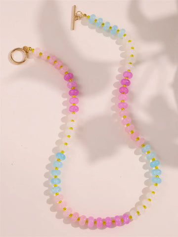 Confetti Bead Strand Necklace