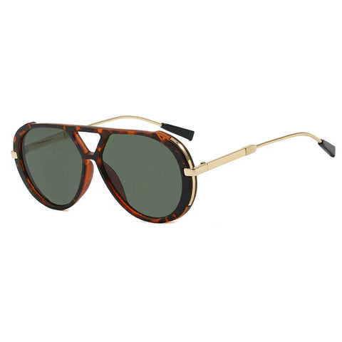 Wild Side Leopard Aviators
