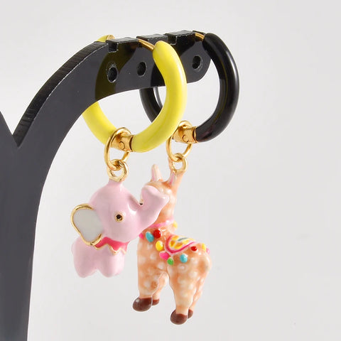 Dopamine Daydream Charm Hoops
