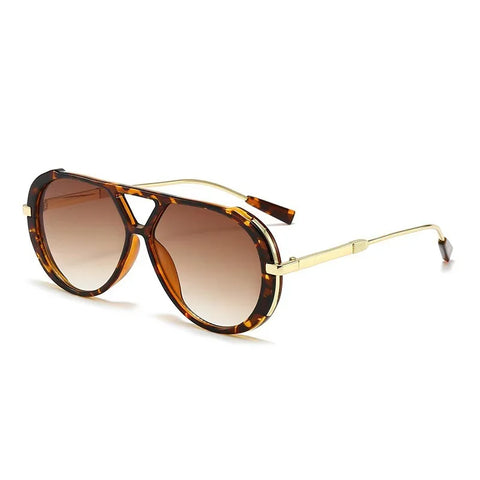 Wild Side Leopard Aviators