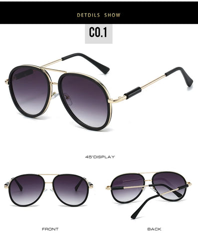 Retro Rebel Oversized Aviators