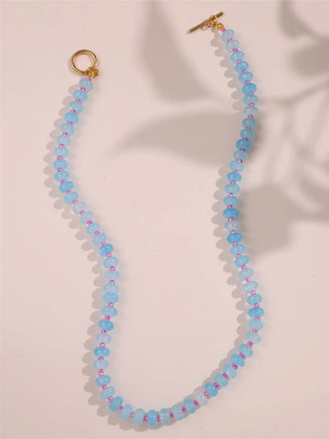 Confetti Bead Strand Necklace