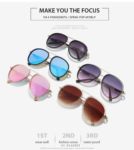 Retro Rebel Oversized Aviators
