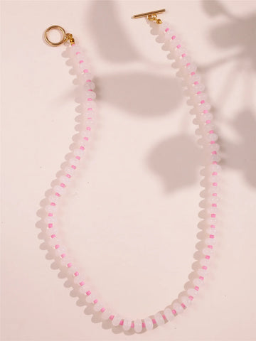 Confetti Bead Strand Necklace