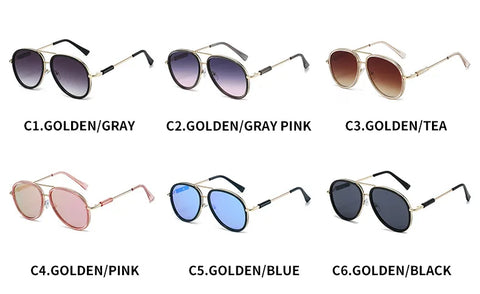 Retro Rebel Oversized Aviators