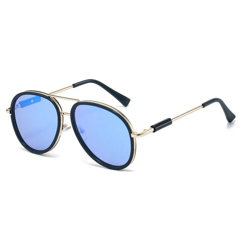 Rosé Sky Mirrored Aviators