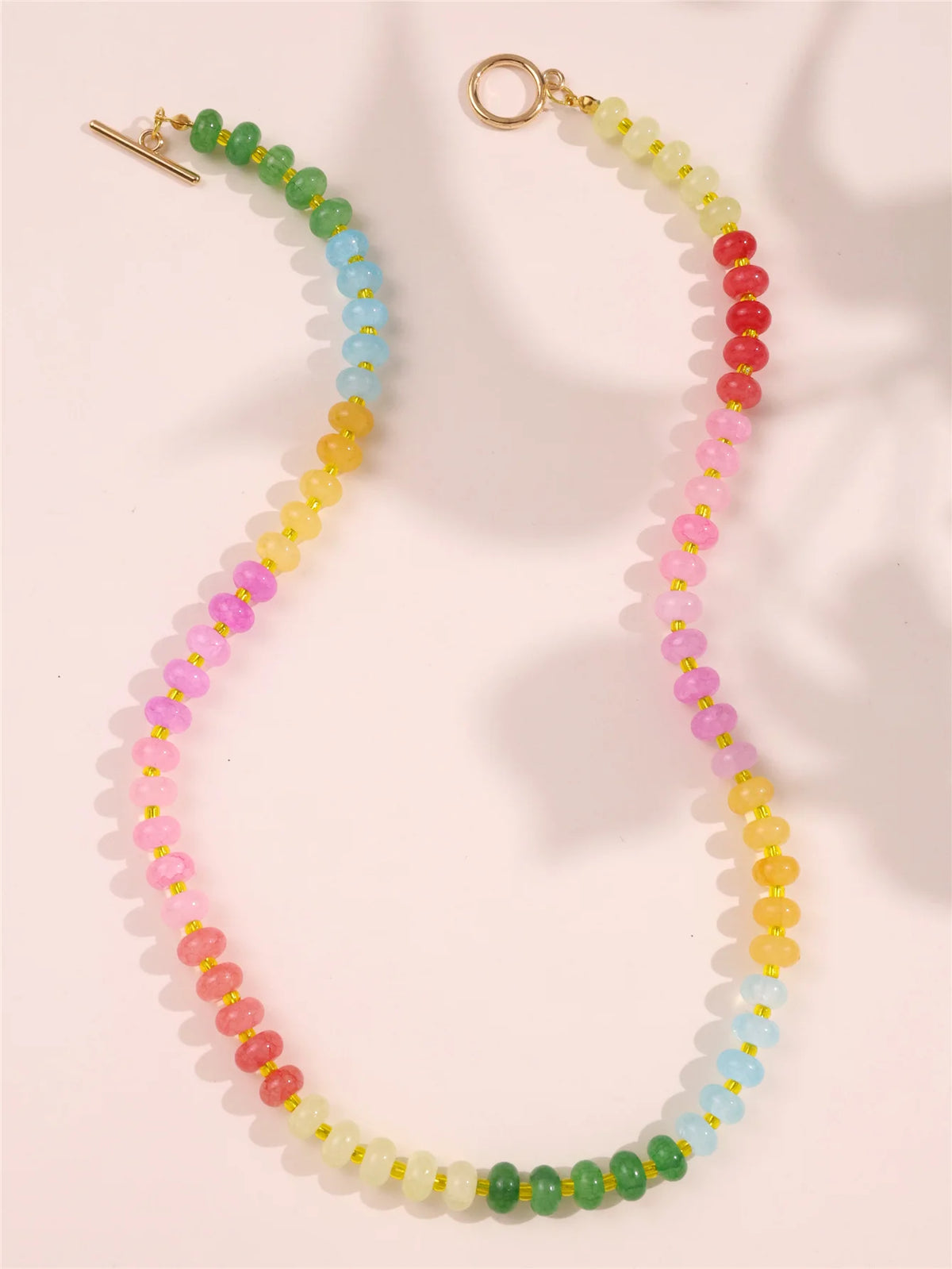 Confetti Bead Strand Necklace