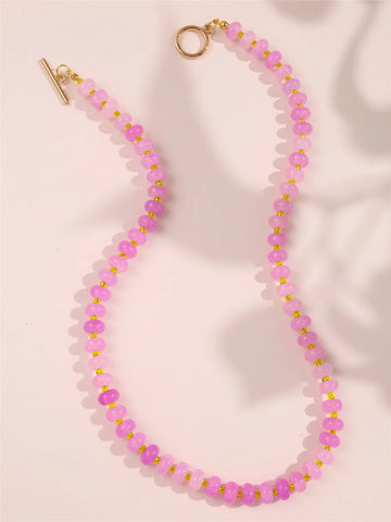 Confetti Bead Strand Necklace