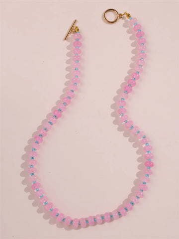 Confetti Bead Strand Necklace