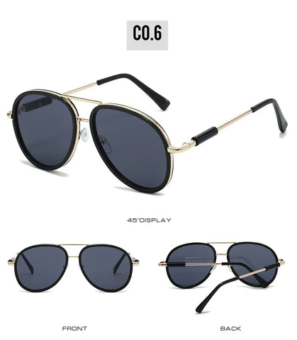 Retro Rebel Oversized Aviators