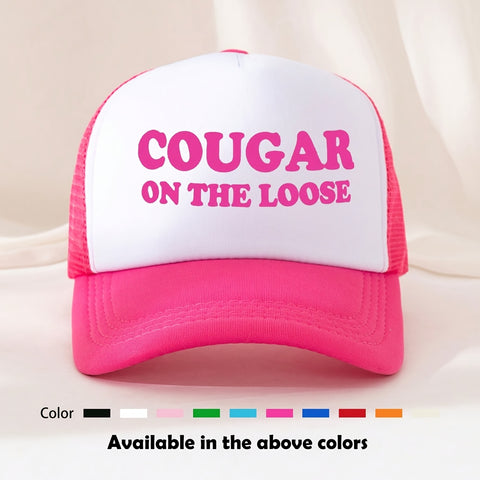 Cougar On the Loose Trucker Hat