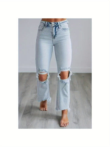High Waist Stretch Skinny Jeans