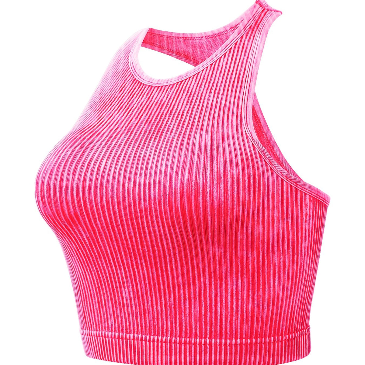 Vintage Washed Ribbed Belly Tank