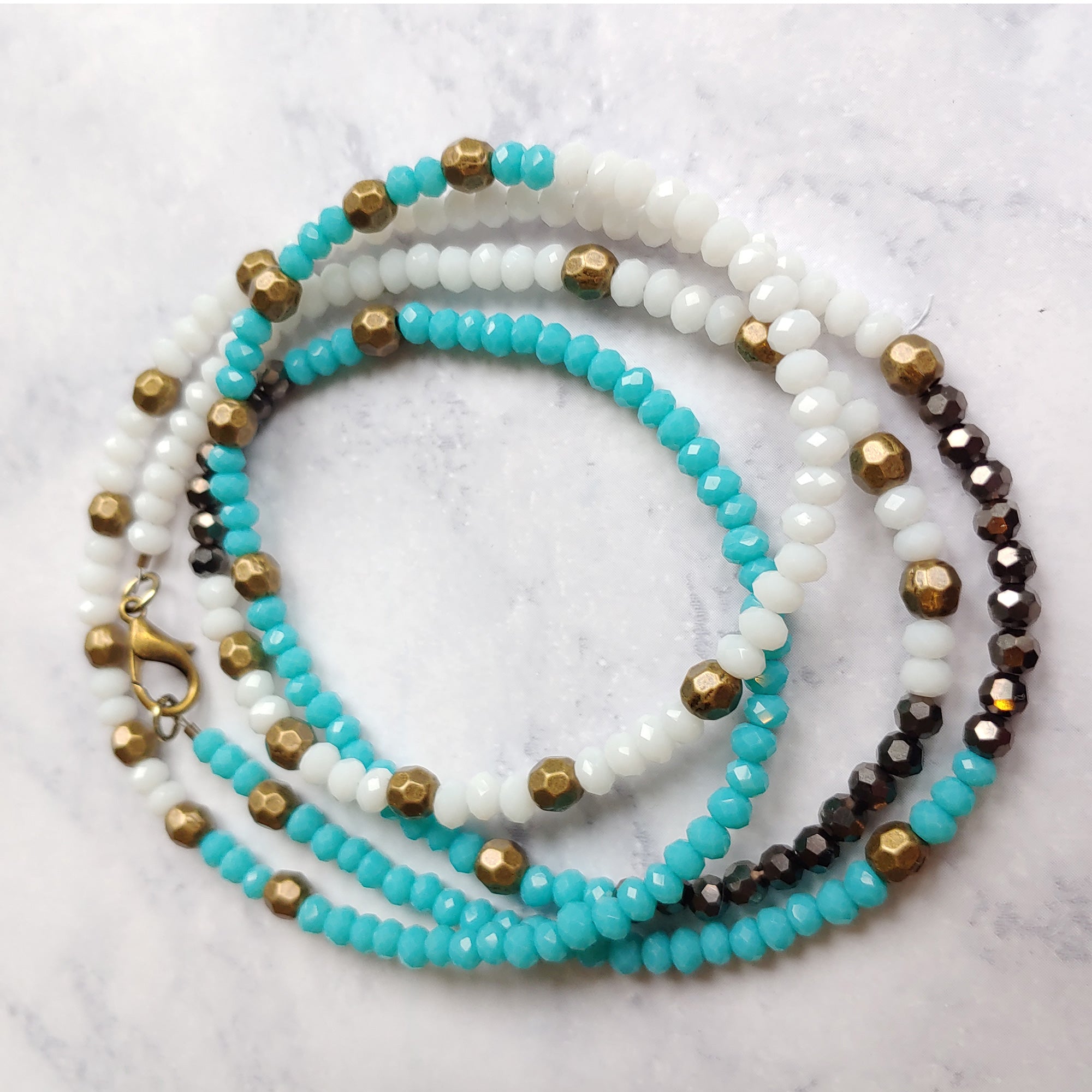 Bexley-Aqua-White-Hematite-Brass-Beaded-Layering-Necklace-Bracelet