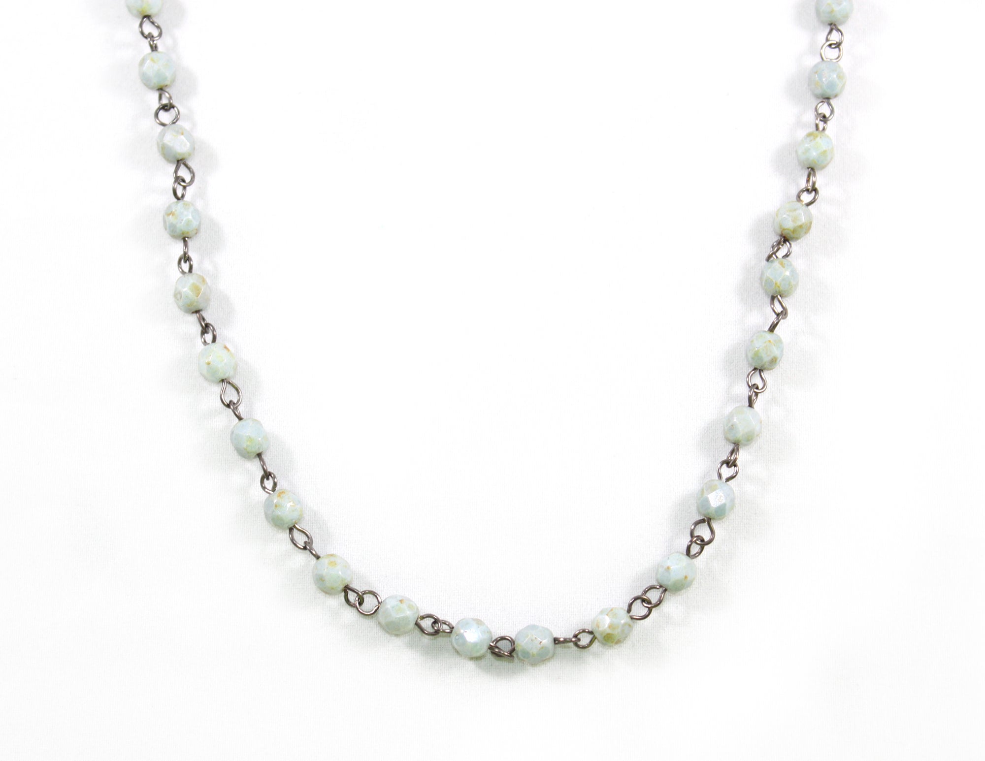 Esther-Light-Green-and-Gunmetal-Beaded-Layering-Necklace3